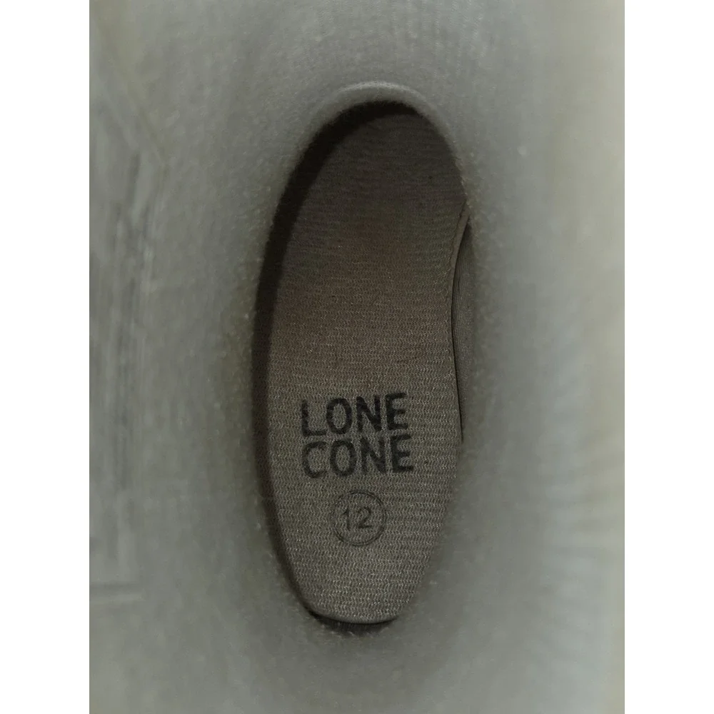 Lone Cone Kids Green Rubber Rain Boots Waterproof Pull On Handles Size 12 US